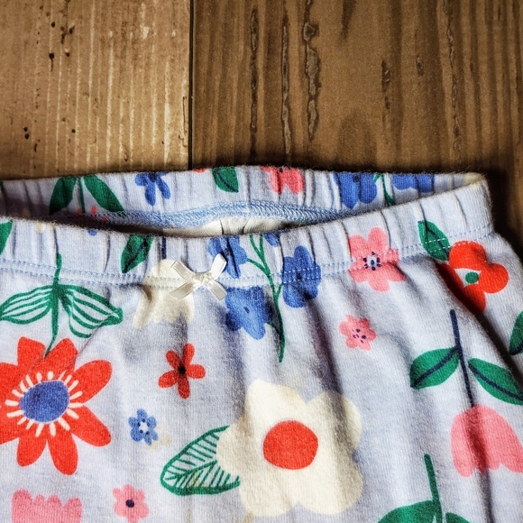 Carter's Baby Girl Size 9m Floral Spring Summer 2pc Outfit - Picture 8 of 16